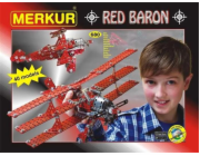 Stavebnice Merkur Red Baron, 680 dílů, 40 modelů