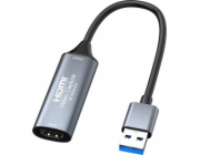 Kabel PremiumCord HDMI capture/grabber pro záznam Video/Audio signálu do počítače s konektorem USB3.0 typ A