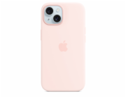 iPhone 15+ Silicone Case with MagSafe - Light Pink
