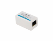 Lanberg AD-RJ45-RJ45-OU5 kabelová redukce RJ-45 Bílá