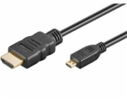 PremiumCord 4K Kabel HDMI A - HDMI micro D, 2m