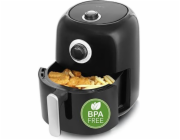 Fritéza Emerio bez tuku Emerio Heißluftfritteuse, Smart Fryer, 3L, černá, Cool touch