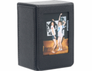 LoveInstant Frame Holster Case Box Box na 100x fotky Pro Fuji Instax Mini 12 11 40 9 8 7 Evo Link Liplay / Black