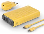 Realpower  Powerbanka PB-20000 Set gelb 20.000mAh