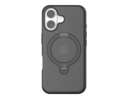 Torras Ostand Spin Case for iPhone 16 Plus (Black)
