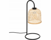 Noční lampa Atmosphera ALI, tkaný bambusový koš, 16 cm