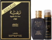 Lattafa  Raghba For Men 100ml EDP + DEO 50ml