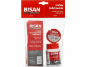 Bisan B870900 sada pro měkké pájení (čistič-pasta-měkká pájka) 50x150mm/100g/2,5mm 100g šedá/červená