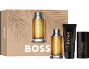 Hugo Boss  Boss The Scent For Man sada toaletní voda ve spreji 100ml + sprchový gel 100ml + deodorant tyčinka 75ml -SM