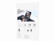 Magnetic privacy screen protector Baseus Magic Drawing for MacBook Air 15.3" (2023/2024) + cleaning kit (clear)