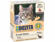 BOZITA Fresh Menu Duck in gravy - mokré krmivo pro kočky - 370g
