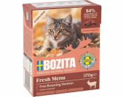 BOZITA Fresh Menu Sterilised Venison - mokré krmivo pro kočky - 370g