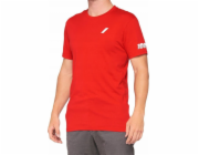 100% T-shirt 100% TILLER krótki rekaw red roz. XL (NEW)