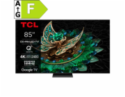 TCL 85C765 SMART TV 85" QLED/4K UHD/Mini LED/144Hz/4xHDMI/USB/LAN/GoogleTV