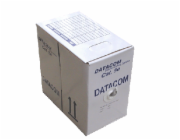 Datacom 1155 UTP Cat5e, PVC, 305m, černý DATACOM UTP Cat5e PVC kabel 305m (lanko) černý