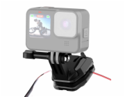 Motorcycle Windshield Mount Clip PULUZ  for Action Cameras (DJI Osmo Action 4, GoPro Hero 12, Insta360 Ace Pro / X4)(Black)