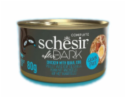 SCHESIR After Dark Kuřecí řízek s křepelčím vejcem ve vývaru - mokré krmivo pro kočky - 80g
