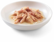 SCHESIR Tuňák s lososem v omáčce - mokré krmivo pro kočky - 70g