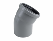 Vnitřní kanalizační koleno HTplus, O 110 mm, 30°