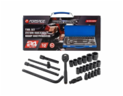 Sourcing ROCKFORCE SADA RÁZOVÝCH WRENCH 24 ks. 1/2 6 ANGLE (8-32 mm)