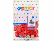 GoDan Balloons CR17 pastelové srdce velké - červené 45/50 ks CR17/45