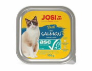Mokré krmivo pro kočky JosiCat, losos, 0,1 kg