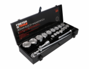 Sada otočných hlav Faster Tools 21 ks, 3/4" 19-50mm
