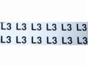 Ergom Samolepící cedule ZS D12 / L3 16 x 11,5 mm (E04ZP-02030400700)