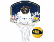 Wilson  NBA Team Denver Nuggets Mini Hoop WTBA1302DEN Modrá Jedna velikost