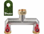 Bradas 2-cestný rozdělovač s ventily GW 3/4 na 2x GZ 3/4 BR-3034 BRADAS 4641