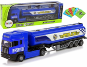 Policejní cisternový vůz LeanToys Blue 30 cm Délka