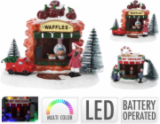 Vánoční dekorace s LED osvětlením, 13 cm