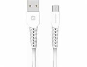 Swissten datový kabel usb / micro usb 1,0 m bílý