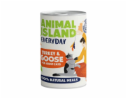 ANIMAL ISLAND Everyday Turkey and goose - mokré krmivo pro kočky - 400g