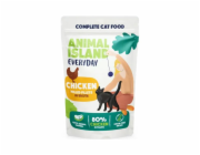 ANIMAL ISLAND Everyday Chicken and Beef fillets in broth - mokré krmivo pro kočky - 4 x 85g