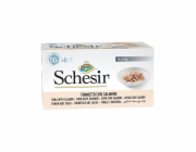 SCHESIR Tuňák s lososem v želé - mokré krmivo pro kočky - 6x50g