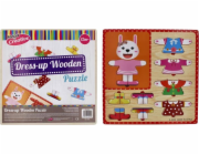 Mega Creative DREW DRESS UP PUZZLE 10 EL 30X30 MC WOOD 80/