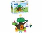 PLAYMOBIL 71693 Junior & Disney: Domeček na stromě Winnie & Prasátko, stavebnice