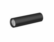 Solight LED nabíjecí kapesní svítilna, 120lm, Li-Ion, USB, hliník, černá