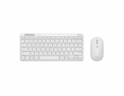 TRUST LYRA WL KEYBOARD & MOUSE US (myš+kláv) bilá