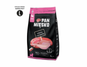 PAN MIESKO  Telecí s křepelkou L - suché maso na smažení - 9kg