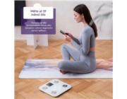 TrueLife FitShape S6 BT - Bioelektrická impedanční bluetooth váha - bílá