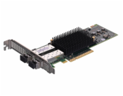 Avago LPe32002 - Adaptér hostitelské sběrnice - PCIe 3.0 x8 nízký profil - 32Gb Fibre Channel x 2