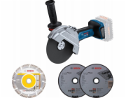 Aku úhlová bruska BITURBO GWS 18V-180 P Professional solo, O 180mm