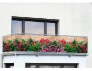 Maximex Floral balkónový kryt, 5 m x 85 cm