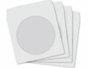 Herlitz CD/DVD OBÁLKA SK (SAMOlepicí) S OKÉNKEM, BÍLÁ 1000 KS
