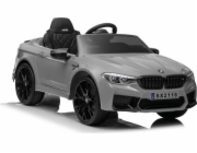 Lean Cars Bateriový vůz BMW M5 Stříbrný lak