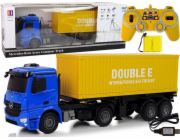 Nákladní auto LeanToys na dálkové ovládání 1:20 modrý