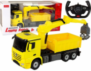 Mercedes Grapple Truck Mercedes Rastar Yellow