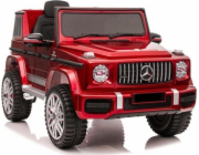  vozy Mercedes G63 Červeně lakované autobaterie